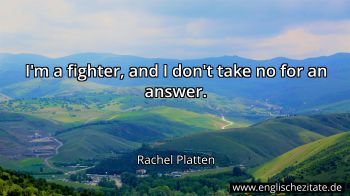 Englisches Zitat von Rachel Platten als Bild