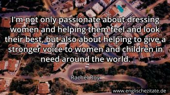 Englisches Zitat von Rachel Roy als Bild