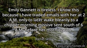 Englisches Zitat von Rachel Sklar als Bild