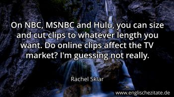 Englisches Zitat von Rachel Sklar als Bild