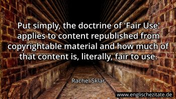 Englisches Zitat von Rachel Sklar als Bild