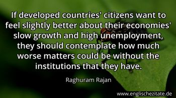 Englisches Zitat von Raghuram Rajan als Bild