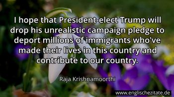 Englisches Zitat von Raja Krishnamoorthi als Bild