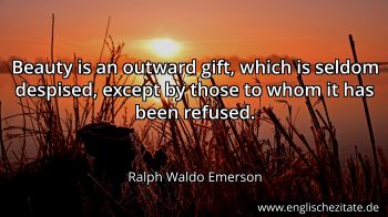 Englisches Zitat von Ralph Waldo Emerson als Bild