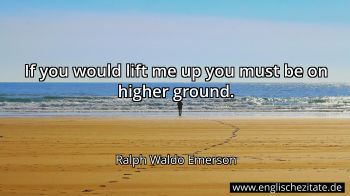 Englisches Zitat von Ralph Waldo Emerson als Bild