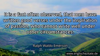 Englisches Zitat von Ralph Waldo Emerson als Bild