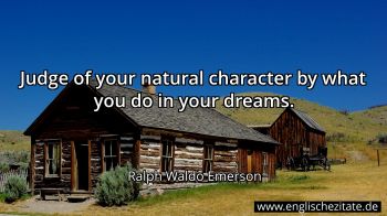 Englisches Zitat von Ralph Waldo Emerson als Bild