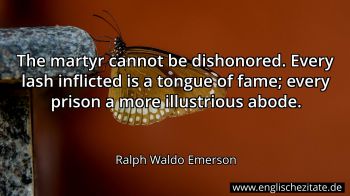 Englisches Zitat von Ralph Waldo Emerson als Bild
