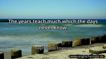 Englisches Zitat von Ralph Waldo Emerson als Bild