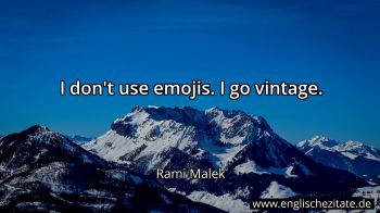 Englisches Zitat von Rami Malek als Bild