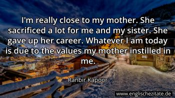 Englisches Zitat von Ranbir Kapoor als Bild