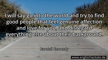 Englisches Zitat von Randall Kennedy als Bild