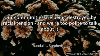 Englisches Zitat von Randall L. Stephenson als Bild