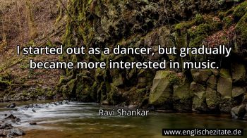 Englisches Zitat von Ravi Shankar als Bild