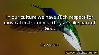 Englisches Zitat von Ravi Shankar als Bild