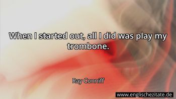 Englisches Zitat von Ray Conniff als Bild