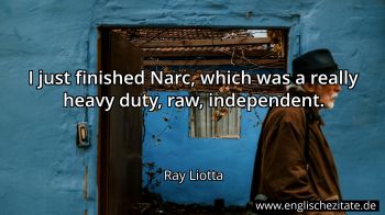 Englisches Zitat von Ray Liotta als Bild