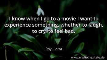 Englisches Zitat von Ray Liotta als Bild