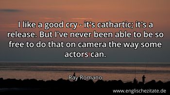 Englisches Zitat von Ray Romano als Bild