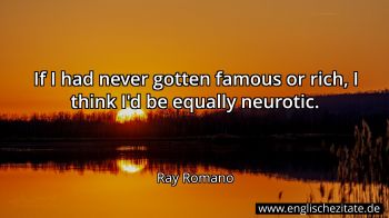 Englisches Zitat von Ray Romano als Bild