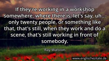 Englisches Zitat von Ray Walston als Bild