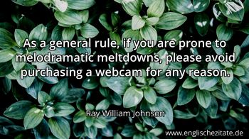 Englisches Zitat von Ray William Johnson als Bild