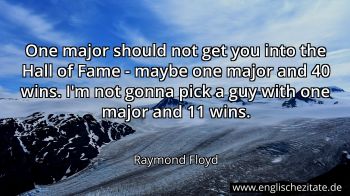 Englisches Zitat von Raymond Floyd als Bild
