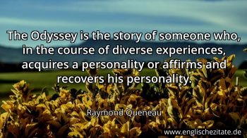 Englisches Zitat von Raymond Queneau als Bild