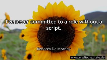 Englisches Zitat von Rebecca De Mornay als Bild