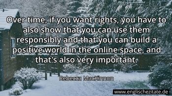 Englisches Zitat von Rebecca MacKinnon als Bild