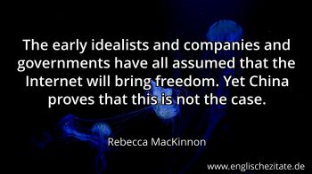 Englisches Zitat von Rebecca MacKinnon als Bild