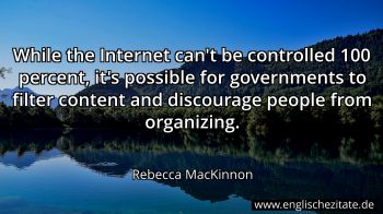Englisches Zitat von Rebecca MacKinnon als Bild