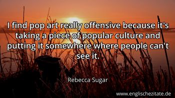 Englisches Zitat von Rebecca Sugar als Bild