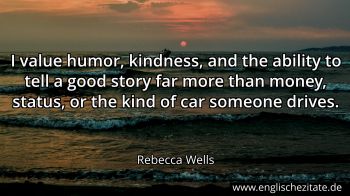 Englisches Zitat von Rebecca Wells als Bild