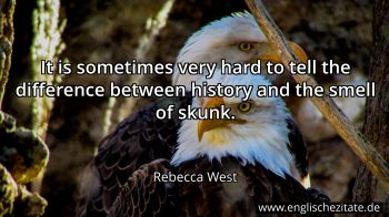 Englisches Zitat von Rebecca West als Bild
