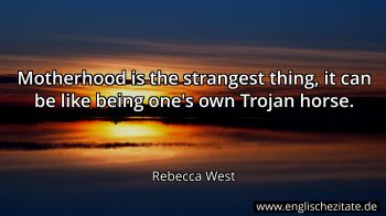 Englisches Zitat von Rebecca West als Bild
