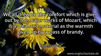 Englisches Zitat von Rebecca West als Bild