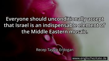 Englisches Zitat von Recep Tayyip Erdogan als Bild