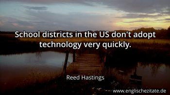 Englisches Zitat von Reed Hastings als Bild
