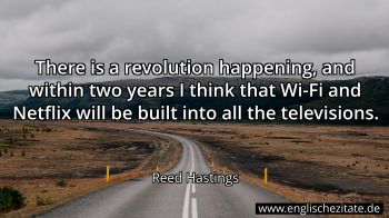 Englisches Zitat von Reed Hastings als Bild