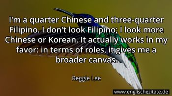 Englisches Zitat von Reggie Lee als Bild