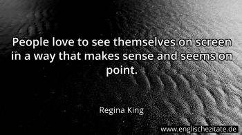 Englisches Zitat von Regina King als Bild
