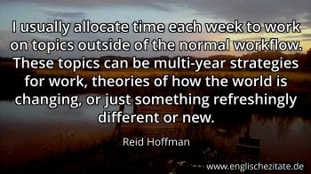 Englisches Zitat von Reid Hoffman als Bild