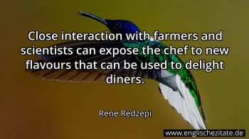 Englisches Zitat von Rene Redzepi als Bild