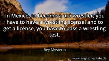 Englisches Zitat von Rey Mysterio als Bild