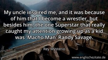 Englisches Zitat von Rey Mysterio als Bild