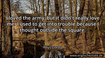 Englisches Zitat von Rhys Darby als Bild