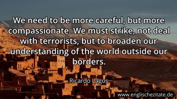 Englisches Zitat von Ricardo Lagos als Bild