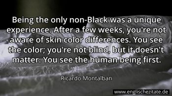 Englisches Zitat von Ricardo Montalban als Bild