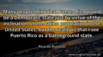 Englisches Zitat von Ricardo Rossello als Bild